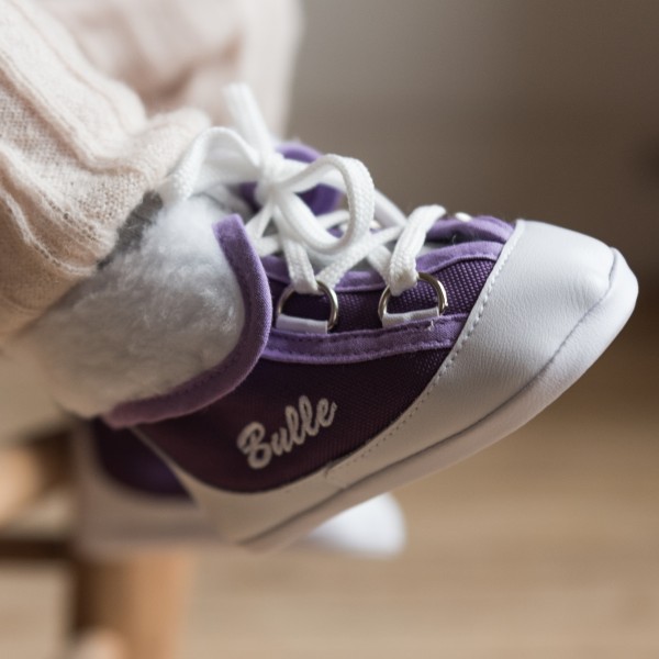 Winterstiefel Baby, Lila