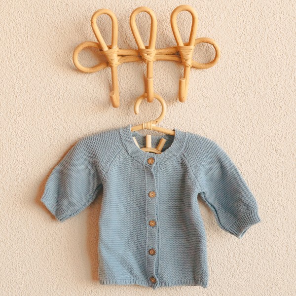 Baby cardigan, blue