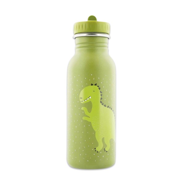Kinder Trinkflasche Stahl gross Herr Dino 500ml