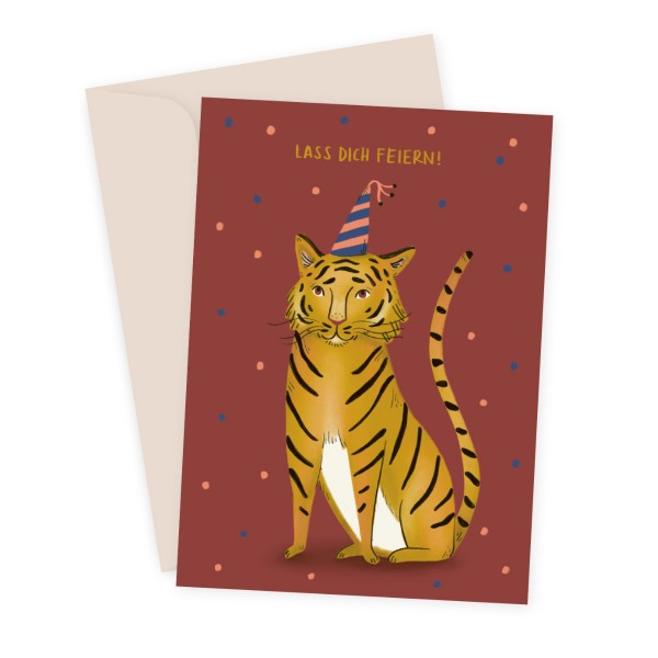Carte pliable, Party Tiger
