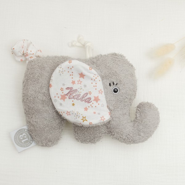 Spieluhr Elefant Rosa Sterne - you'll be in my heart