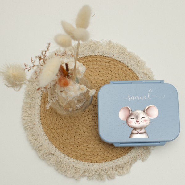 Children's Lunchbox Mouse, Blue