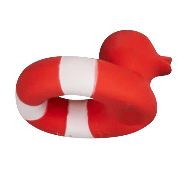 Beiss- &amp; Badespielzeug, Ente rot