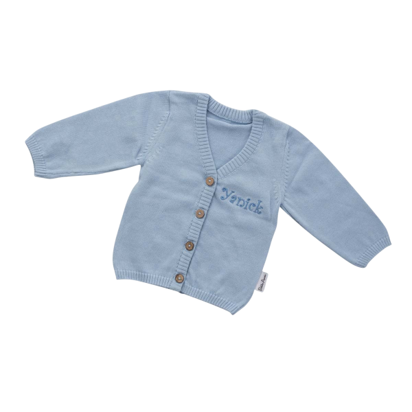 Baby Strickjacke, Blau
