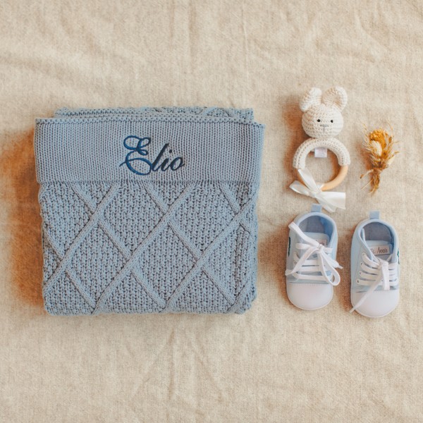 Baby Geschenkset zur Geburt, Blau