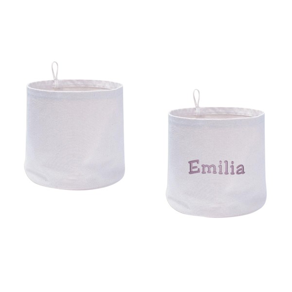 Aufbewahrungskorb Lila 2er Set