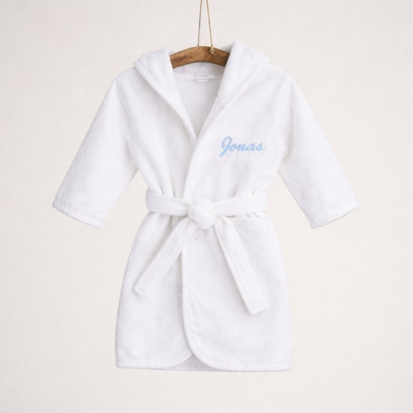 Baby Bademantel, Weiss