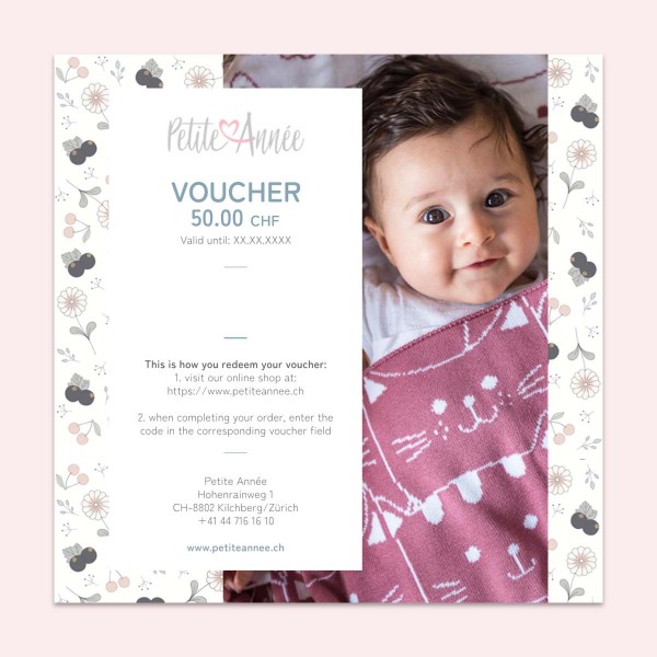 Voucher 50 CHF, 1